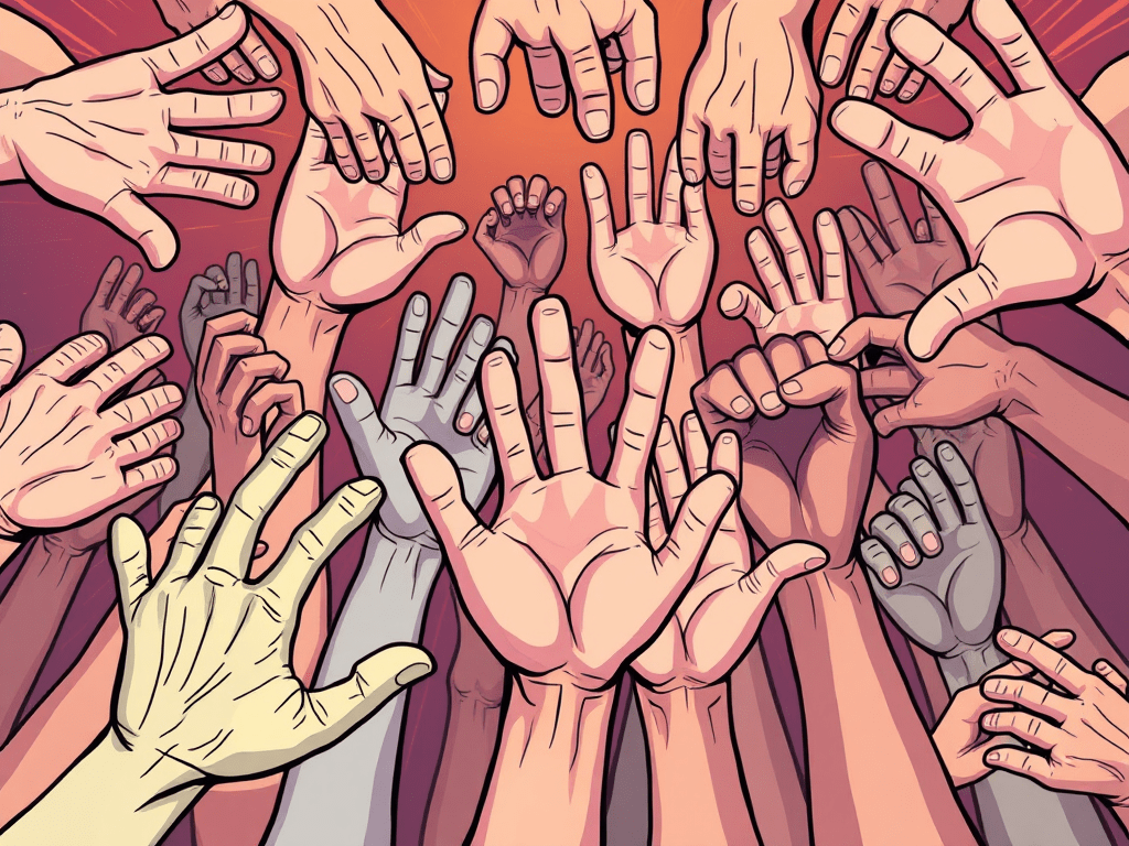 Geen hand voor&nbsp;ogen